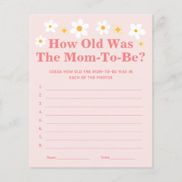 ベビー開花で母親は何歳のゲームだった