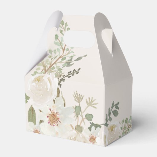 ベビー開花アイボリーフローラベビーシャワー フェイバーボックス (裏面サイド)