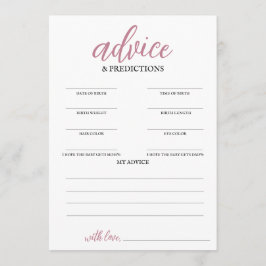 ベビー開花アドバイスと予測 プログラム