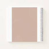 ベビー開花ウィッシュベビースパイラルノート ノートブック (裏面)