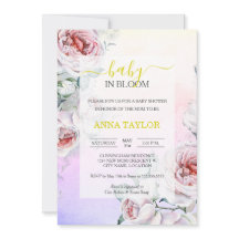 ベビー開花エレガントフローラピンクベビーシャワー