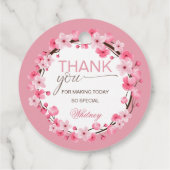 ベビー開花フローラさくらんぼブロッサム フェイバータグ (裏面)