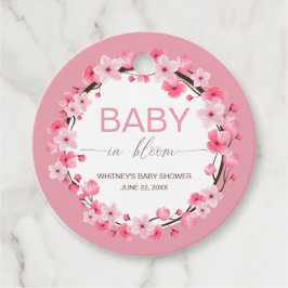 ベビー開花フローラさくらんぼブロッサム フェイバータグ