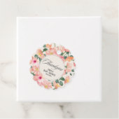 ベビー開花フローラシックなベビーシャワーありがとう フェイバータグ (インサイチュ)