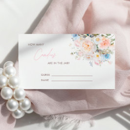 ベビー開花フローラピンクどのくらいのキャンディ エンクロージャーカード