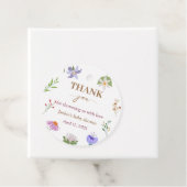 ベビー開花フローラベビーシャワーありがとう フェイバータグ (インサイチュ)