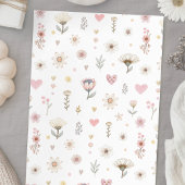 ベビー開花フローラベビーシャワー 招待状