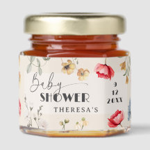 ベビー開花フローラヴィンテージベビーシャワーハニー