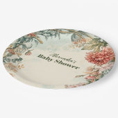 ベビー開花フローラ山花 ペーパープレート (アングル)