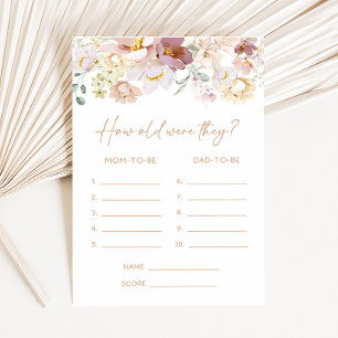 ベビー開花フローラ彼らはゲームの何歳だった