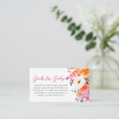 ベビー開花ブライトフローラブックスベビー エンクロージャーカード (スタンド正面)