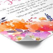 ベビー開花ブライトフローラベビー ポスター (角)