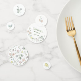 ベビー開花ベビーシャワー男女兼用 コンフェッティ