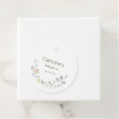 ベビー開花ベビーシャワー男女兼用 フェイバータグ (インサイチュ)