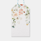 ベビー開花ベビーシャワー ギフトタグ (裏面)