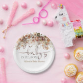 ベビー開花ベビーシャワー ペーパープレート (パーティー)