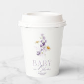 ベビー開花ベビーシャワー 紙コップ (裏面)
