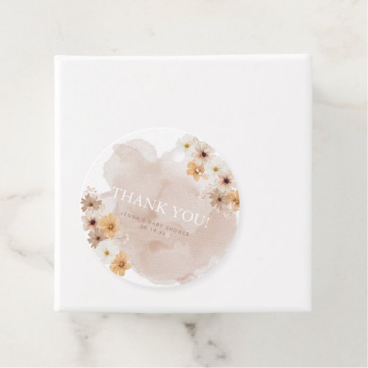 ベビー開花メッセージカード フェイバータグ (インサイチュ)