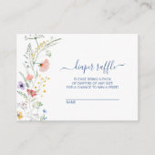 ベビー開花ワイルドフラワーエンクロージャカード エンクロージャーカード (正面)