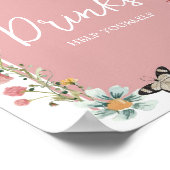 ベビー開花ワイルドフラワードリンク ポスター (角)