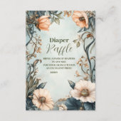 ベビー開花ワイルドフラワー エンクロージャーカード (正面)