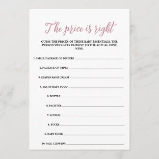 ベビー開花価格は正しいゲーム プログラム