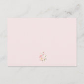 ベビー開花内ベビー収納用ベビーシャワー本 エンクロージャーカード (裏面)