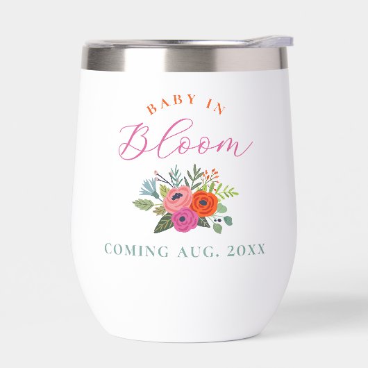 ベビー開花明るいフローラ妊娠の発表 (左面)