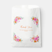 ベビー開花明るい夏のフローラシャワー フェイバーバッグ (正面)