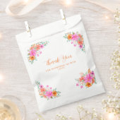 ベビー開花明るい夏のフローラシャワー フェイバーバッグ (クリップ留めされた状態)