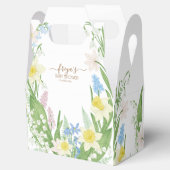 ベビー開花春イースターベイビーシャワー フェイバーボックス (オープン)