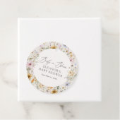 ベビー開花春ワイルドフラワーベビーシャワー フェイバータグ (インサイチュ)