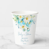 ベビー開花春夏のベビーシャワー食器 紙コップ (裏面)