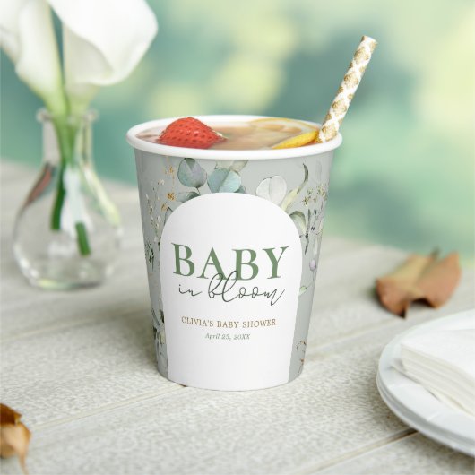 ベビー開花植物ユーカリ 紙コップ (インサイチュ)