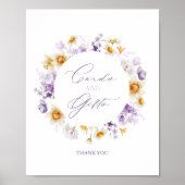 ベビー開花 – カード&ギフトポスター ポスター (正面)