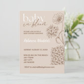 ベビー開花 招待状 (スタンド正面)