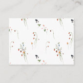 ベビー間抜けエンクロージャカード用の小さなガチョウの本 エンクロージャーカード (裏面)