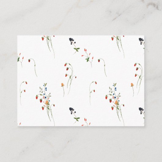 ベビー間抜けエンクロージャカード用の小さなガチョウの本 エンクロージャーカード (裏面)