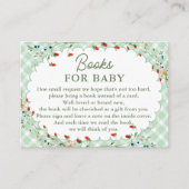 ベビー間抜けエンクロージャカード用の小さなガチョウの本 エンクロージャーカード (正面)