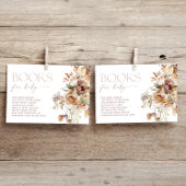 ベビー防法秋フローラ水彩用の本 エンクロージャーカード