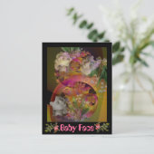 ベビー顔 ポストカード (スタンド正面)