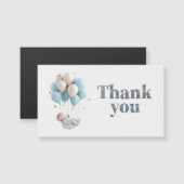 ベビー風船で浮かぶダイヤモンドありがとう (正面/裏面)