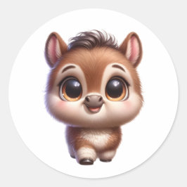 ベビー馬 ラウンドシール