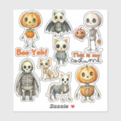 ベビー骨格のカスタムカットビニールシール シール (シート)