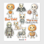 ベビー骨格のカスタムカットビニールシール シール (シート)