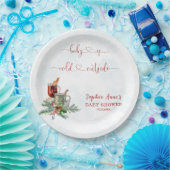 ベビー魅力的は赤ちゃんシャワー外で冷たい ペーパープレート (パーティー)