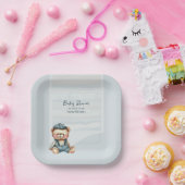 ベビー魅力的シャワー紙プレート ペーパープレート (パーティー)