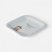 ベビー魅力的シャワー紙プレート ペーパープレート (傾斜あり)