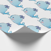 ベビー鯨 ラッピングペーパー (角)