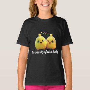 ベビー鳥美しい Tシャツ
